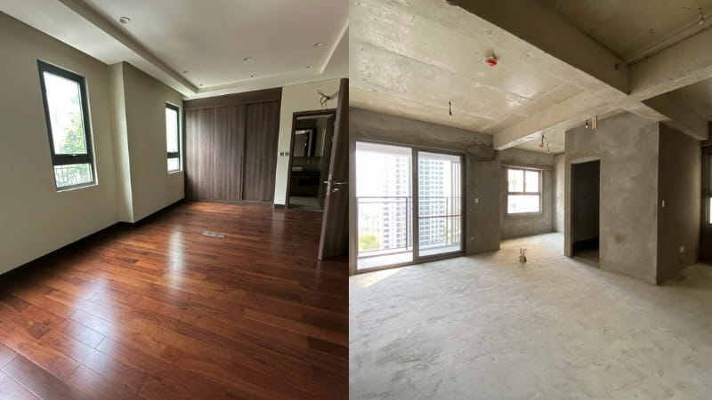 Căn hộ bàn giao hoàn thiện cơ bản là gì