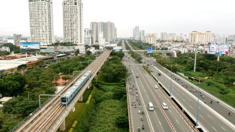 Metro Thành phố Mới - suối Tiên