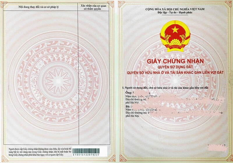 mua chung cư cần những giấy tờ gì