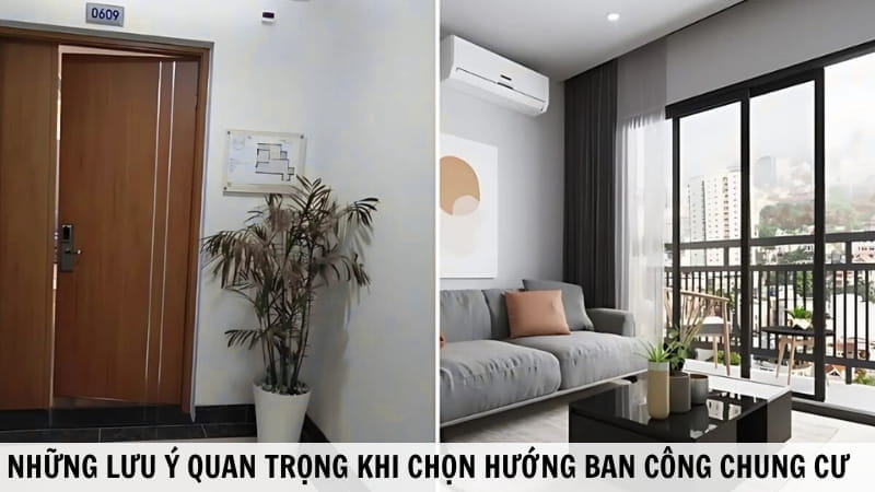 Những Lưu Ý Quan Trọng Khi Chọn Hướng Ban Công Chung Cư