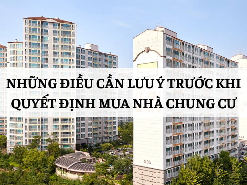Ưu và nhược điểm của nhà chung cư - Những điều cần lưu ý